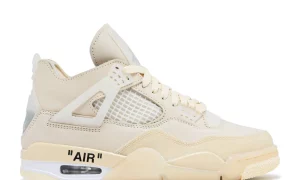 off white x jordan 4 white sail replica